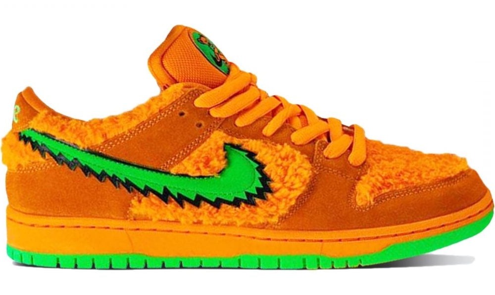 NIKE DUNK SB LOW “GRATEFUL DEAD BEAR ORANGE”