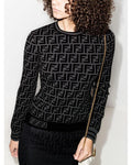 FENDI - WOMEN'S FF MOTIF SWEATER